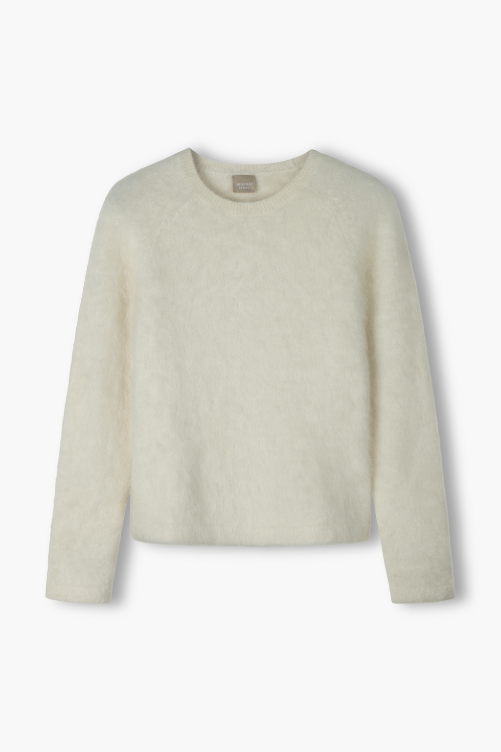 Pitkähihainen alpakkaneule, cream